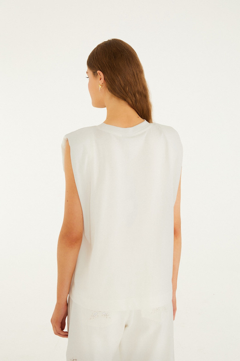 Off-White Toucan Rio Padded Shoulder Organic Cotton T-Shirt 3