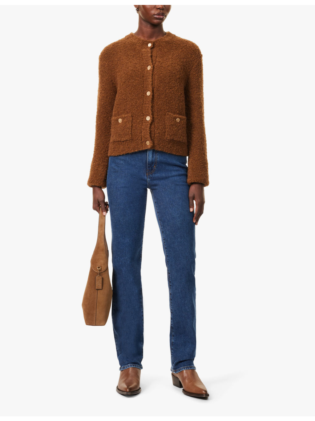 The Ruler high-rise straight-leg stretch-denim jeans - 2