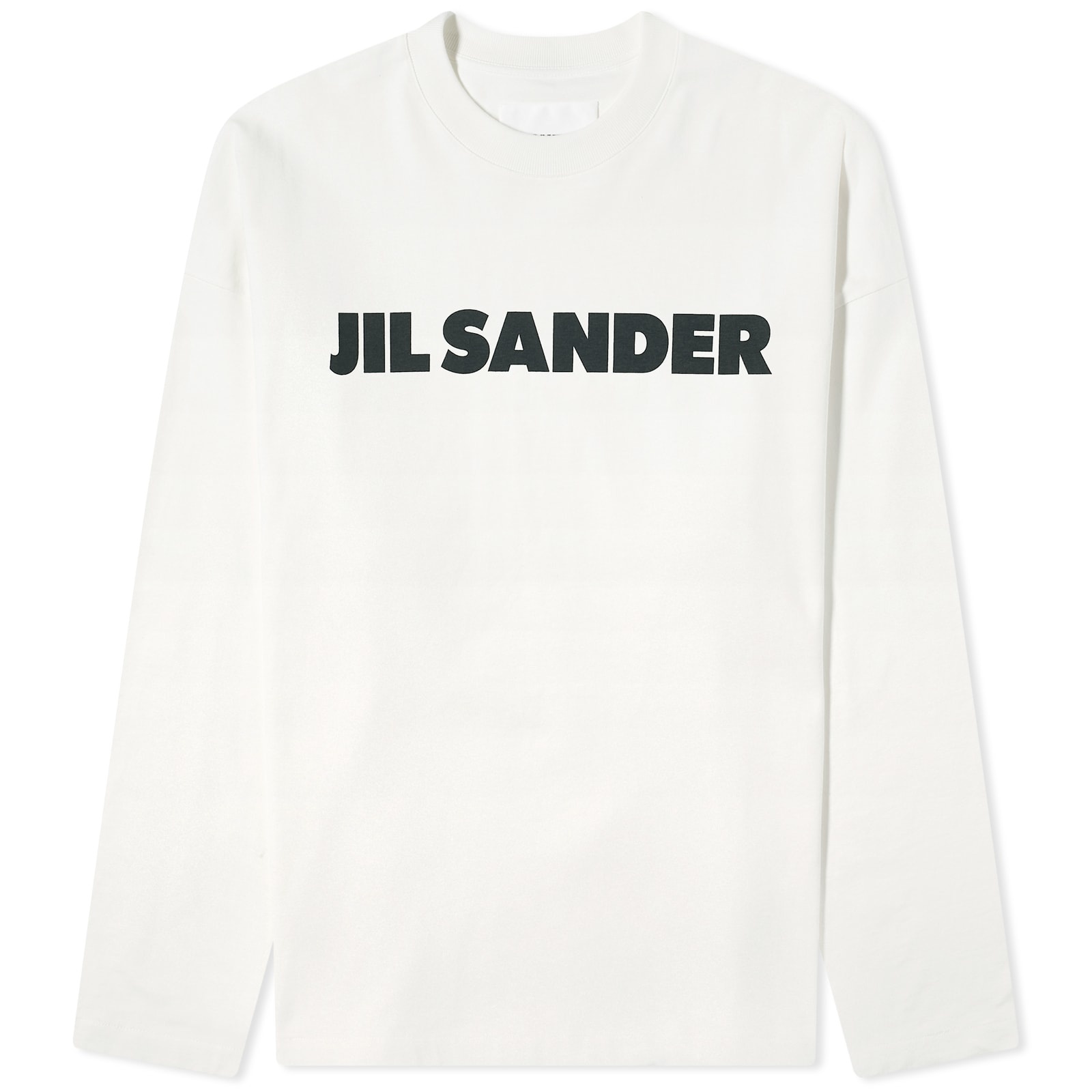 Jil Sander Long Sleeve Logo T-Shirt - 1