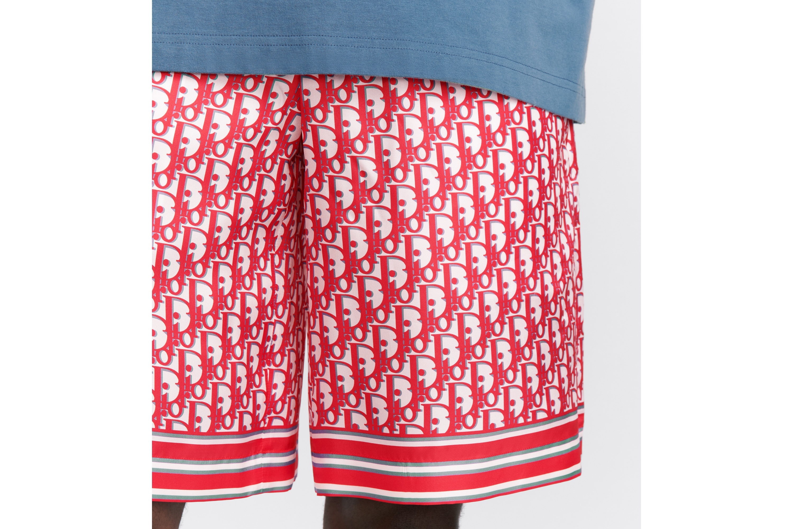 Dior Oblique Bermuda Shorts - 4