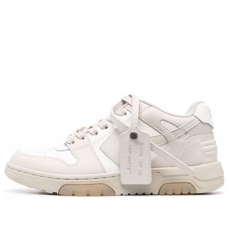 (WMNS) Off-White Out Of Office Low-Top Sneaker 'White Beige' OWIA259F21LEA0010161 - 1