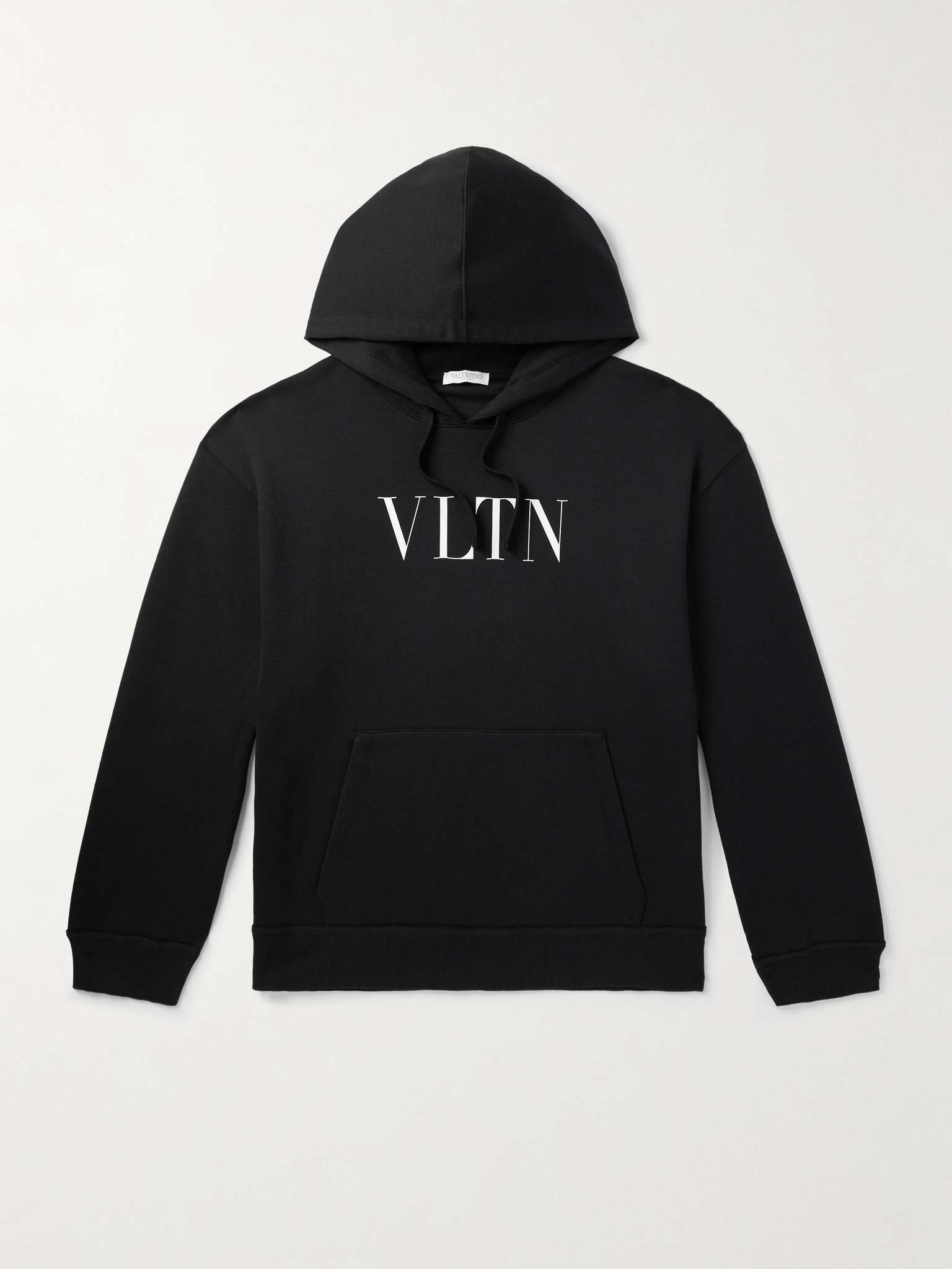 Logo-Print Cotton-Blend Jersey Hoodie - 1