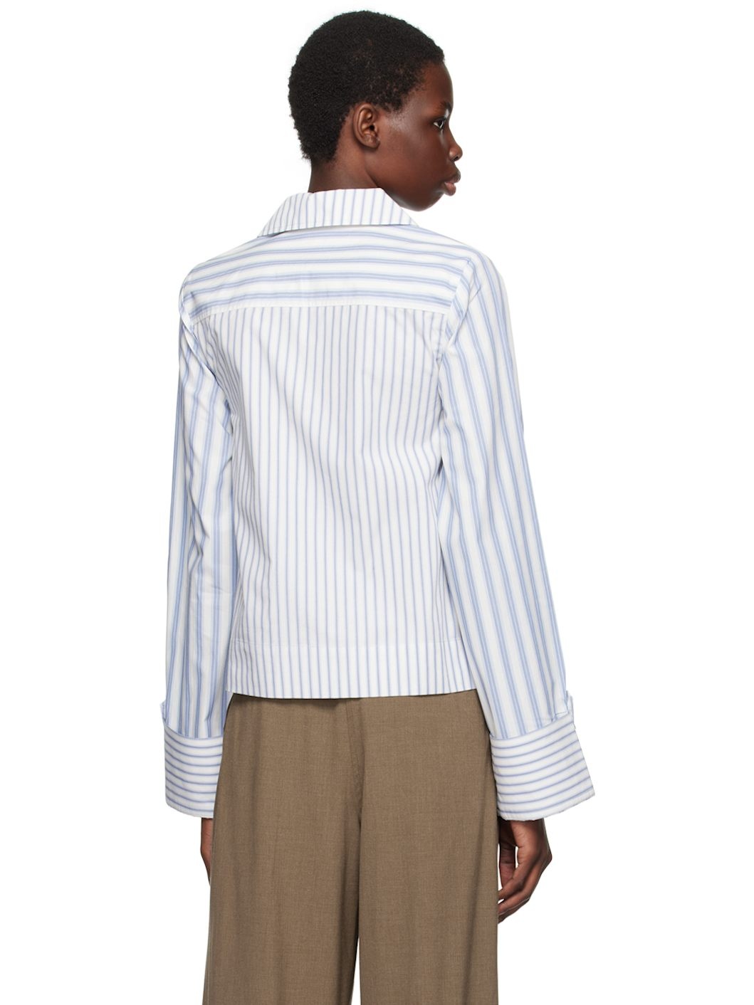 Blue Striped Shirt - 3