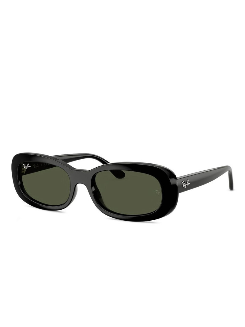 Ray-Ban oval-frame sunglasses outlook