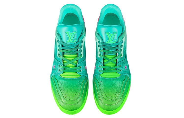 LOUIS VUITTON Trainer Sneakers 'Teal Green' 1A9TRQ - 2