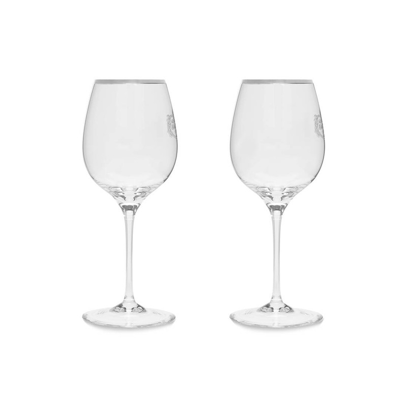 BALENCIAGA Wine Glasses in White outlook