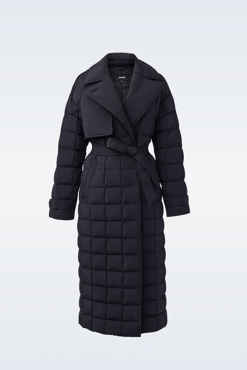 PENELOPE down trench coat 1