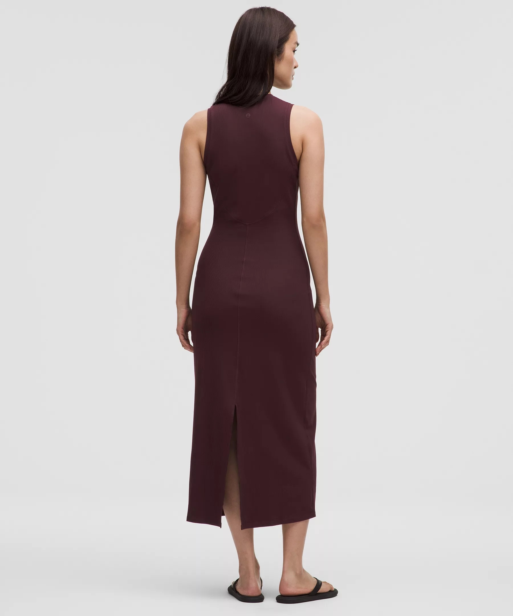 All Aligned Ribbed Midi Dress - 2