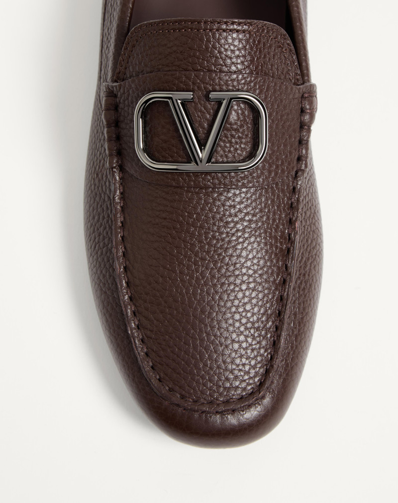 Valentino VLOGO SIGNATURE GRAINY CALFSKIN DRIVING SHOE outlook