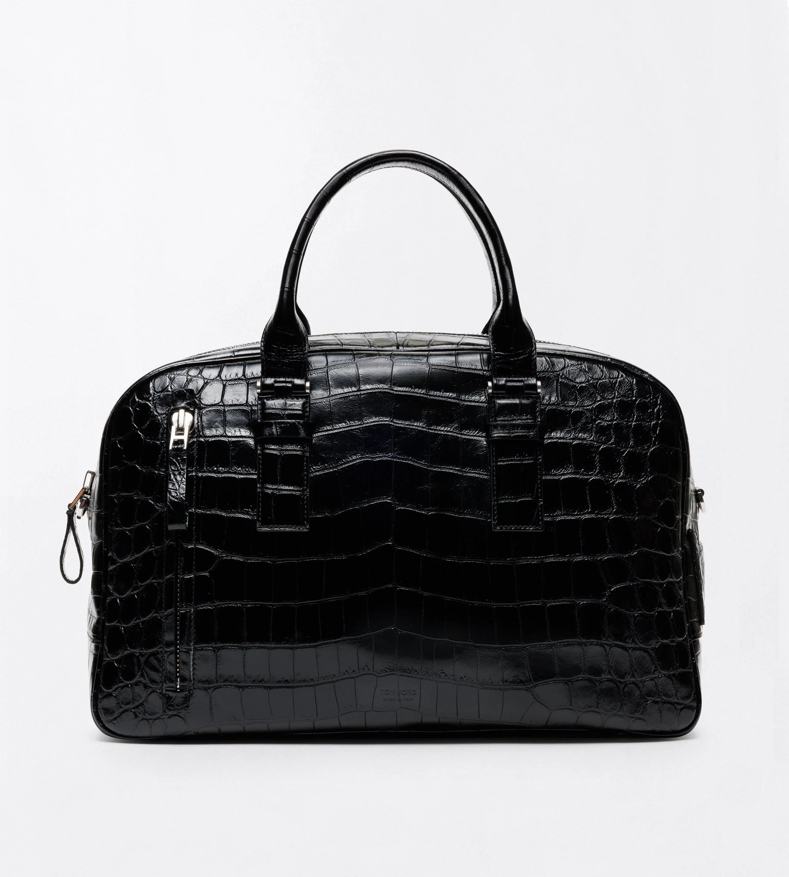 TUMBLED SOFT PRINTED CROC VICTOR BOWLING BAG - 1
