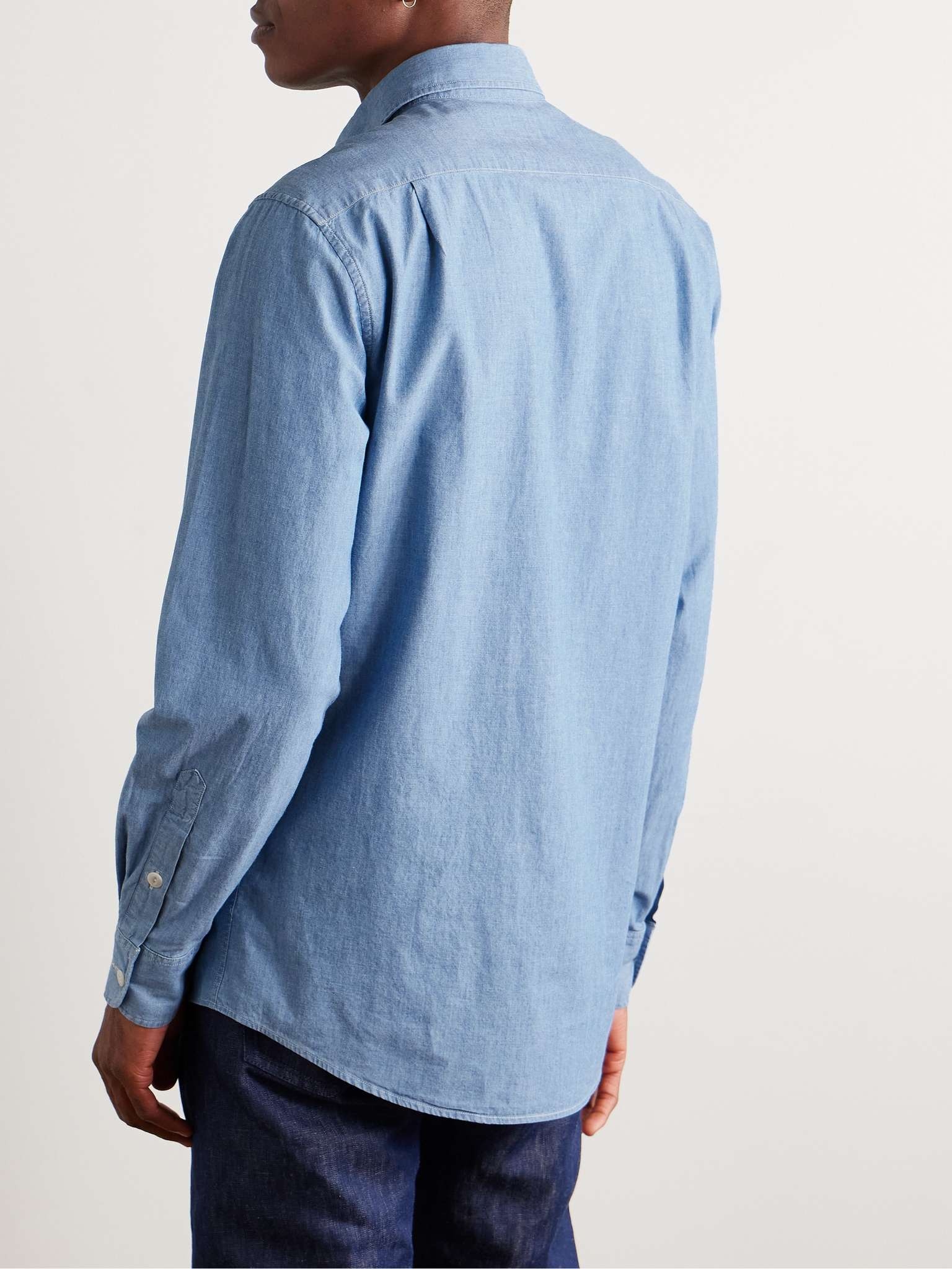 Cooper Cotton-Chambray Shirt - 4