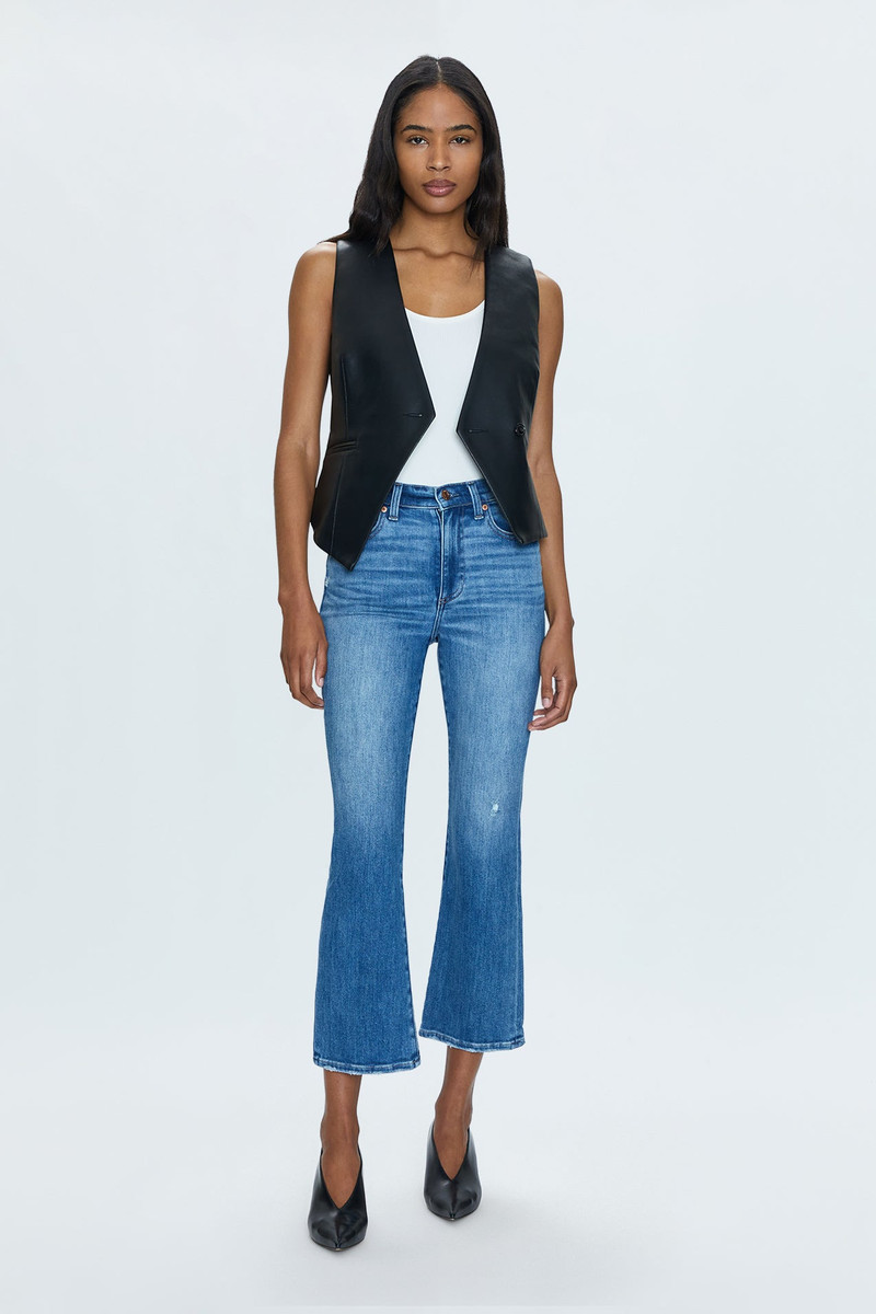LENNON HIGH RISE CROP BOOT JEAN - FLING VINTAGE 1