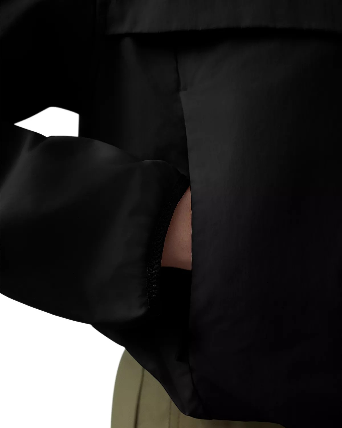Black Label Sinclair Hooded Cropped Jacket - 7