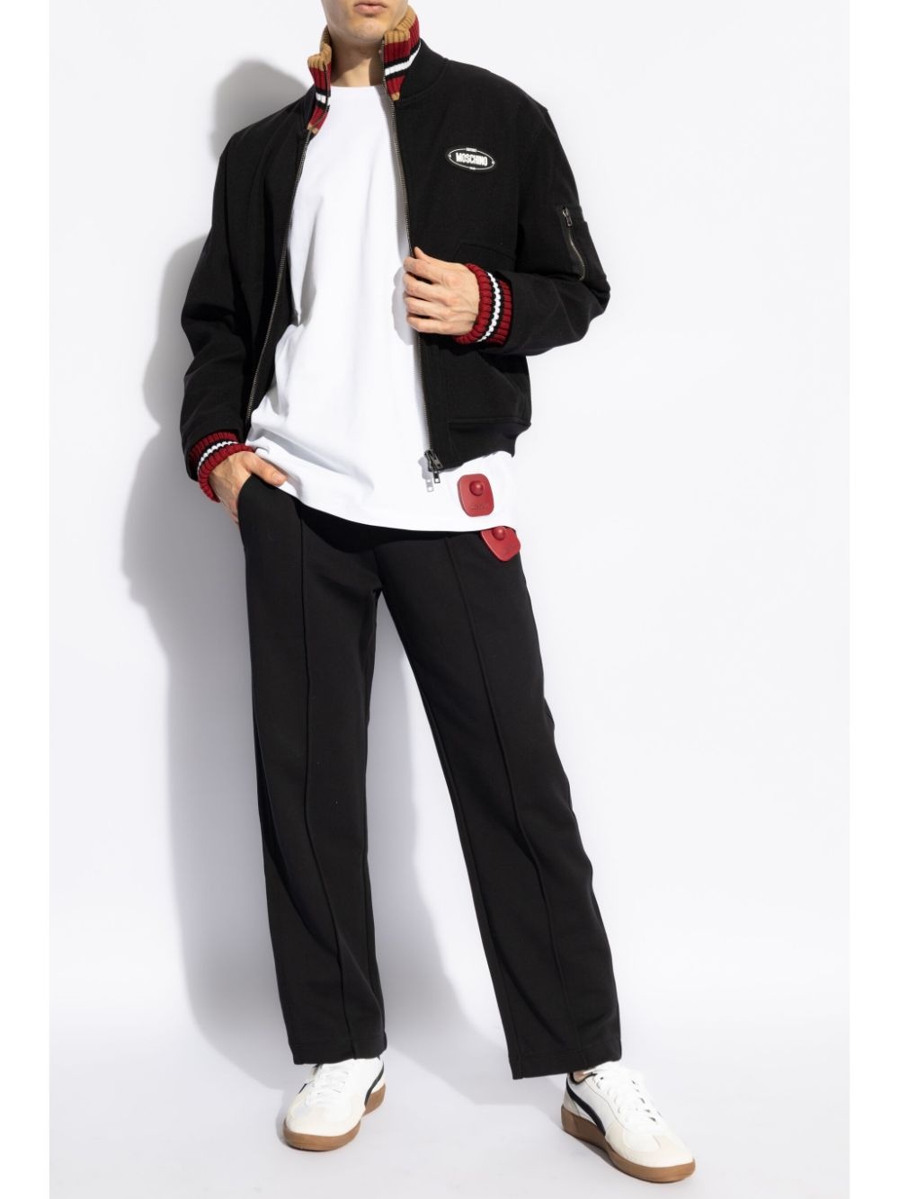 logo appliquÃ© cotton t-shirt - 2