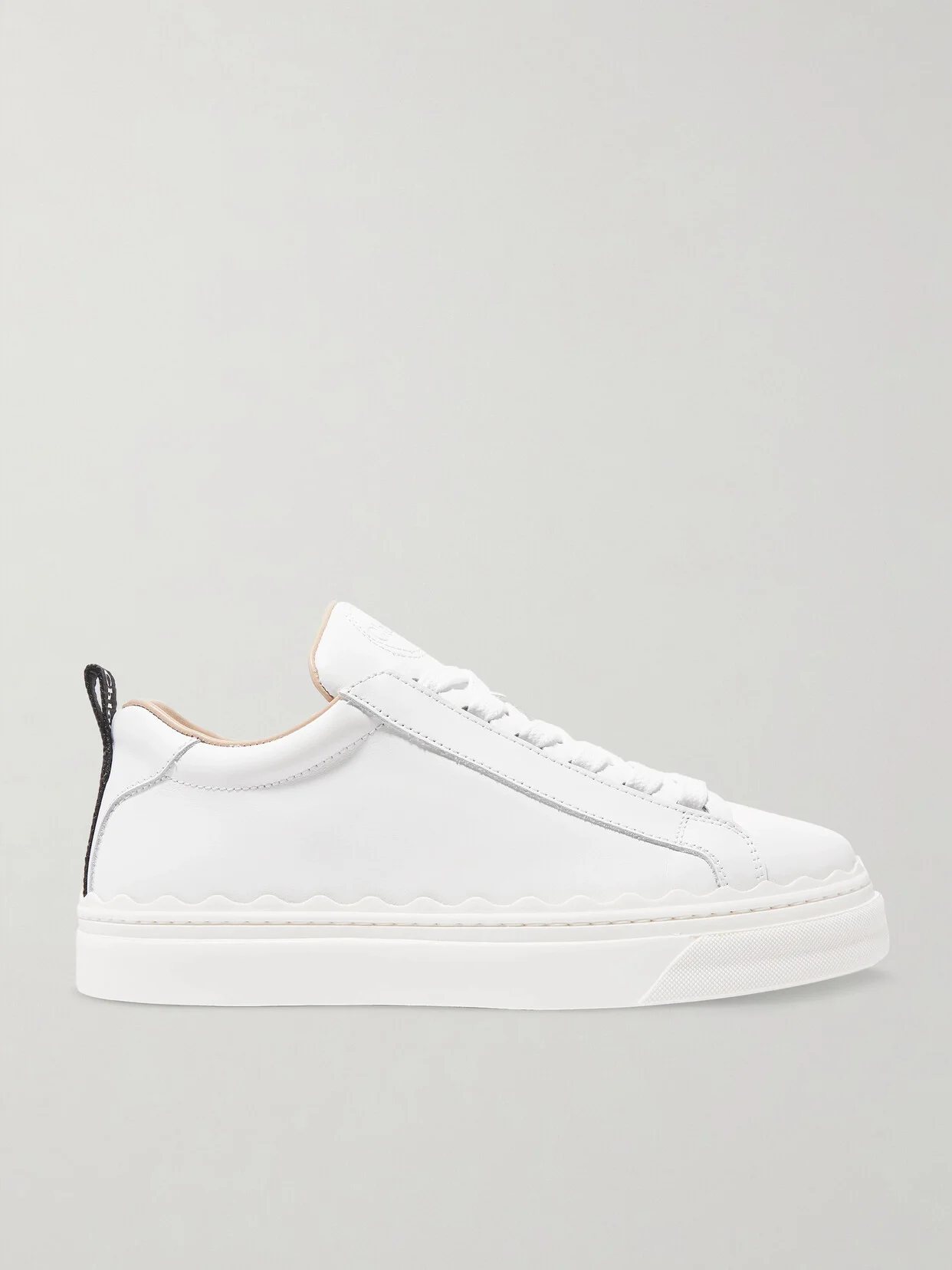 + Net Sustain Lauren Scalloped Leather Sneakers - 1