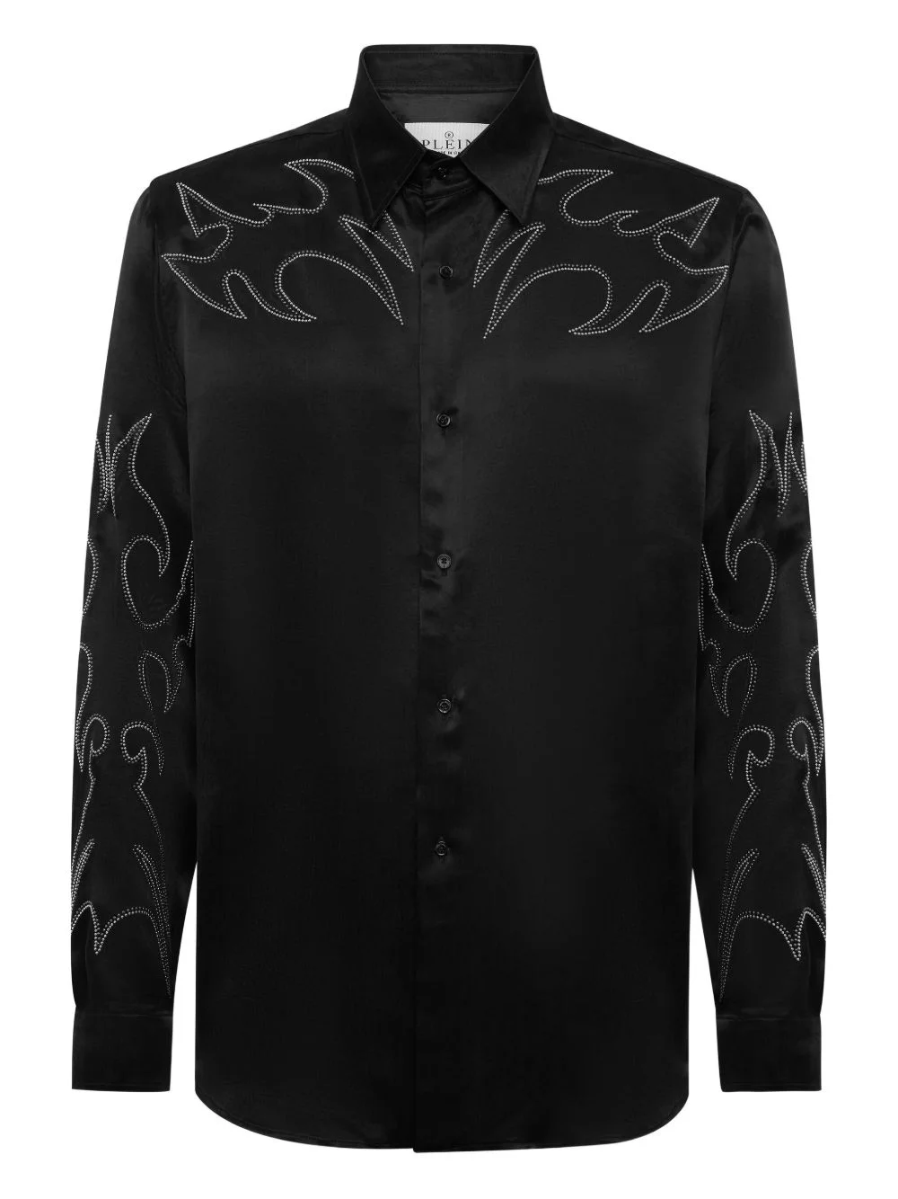 Texas flame-detail shirt - 1