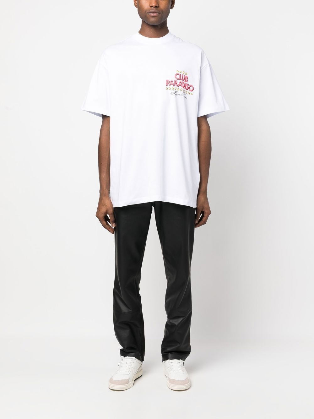 graphic-print short-sleeve T-shirt - 3