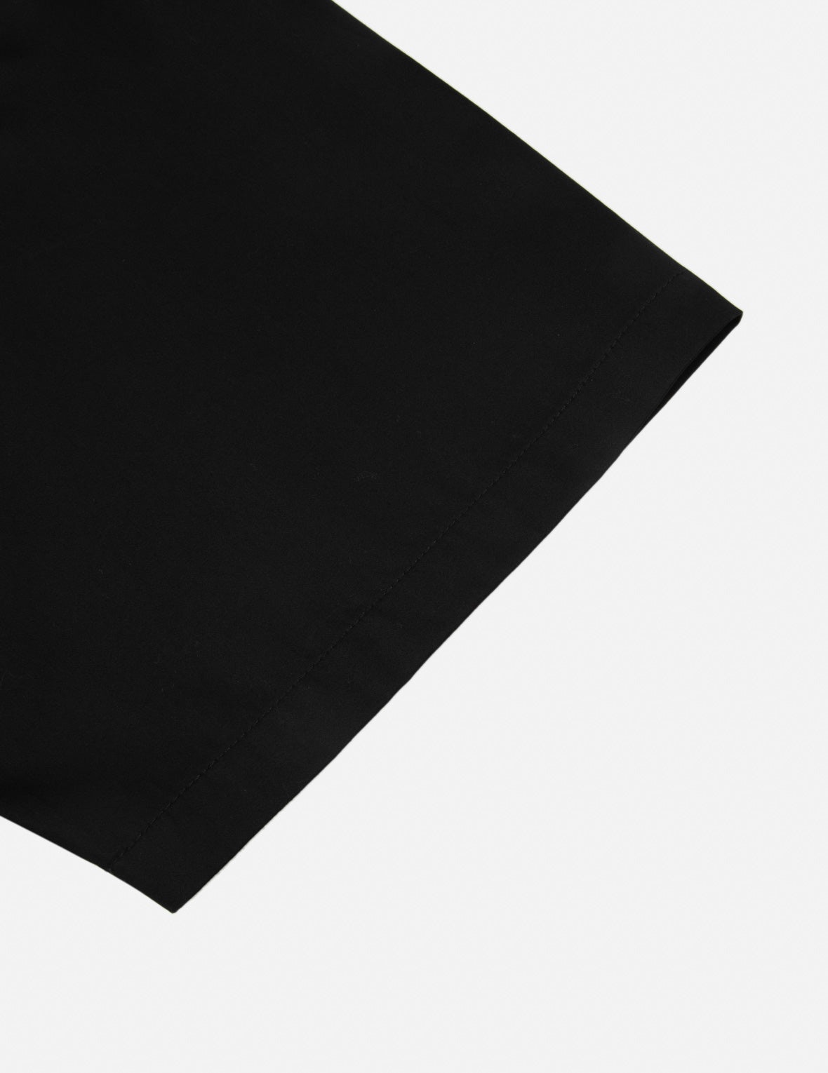 Chain-Stitched Embroidery Logo Boxy Tencel Shirt - 11