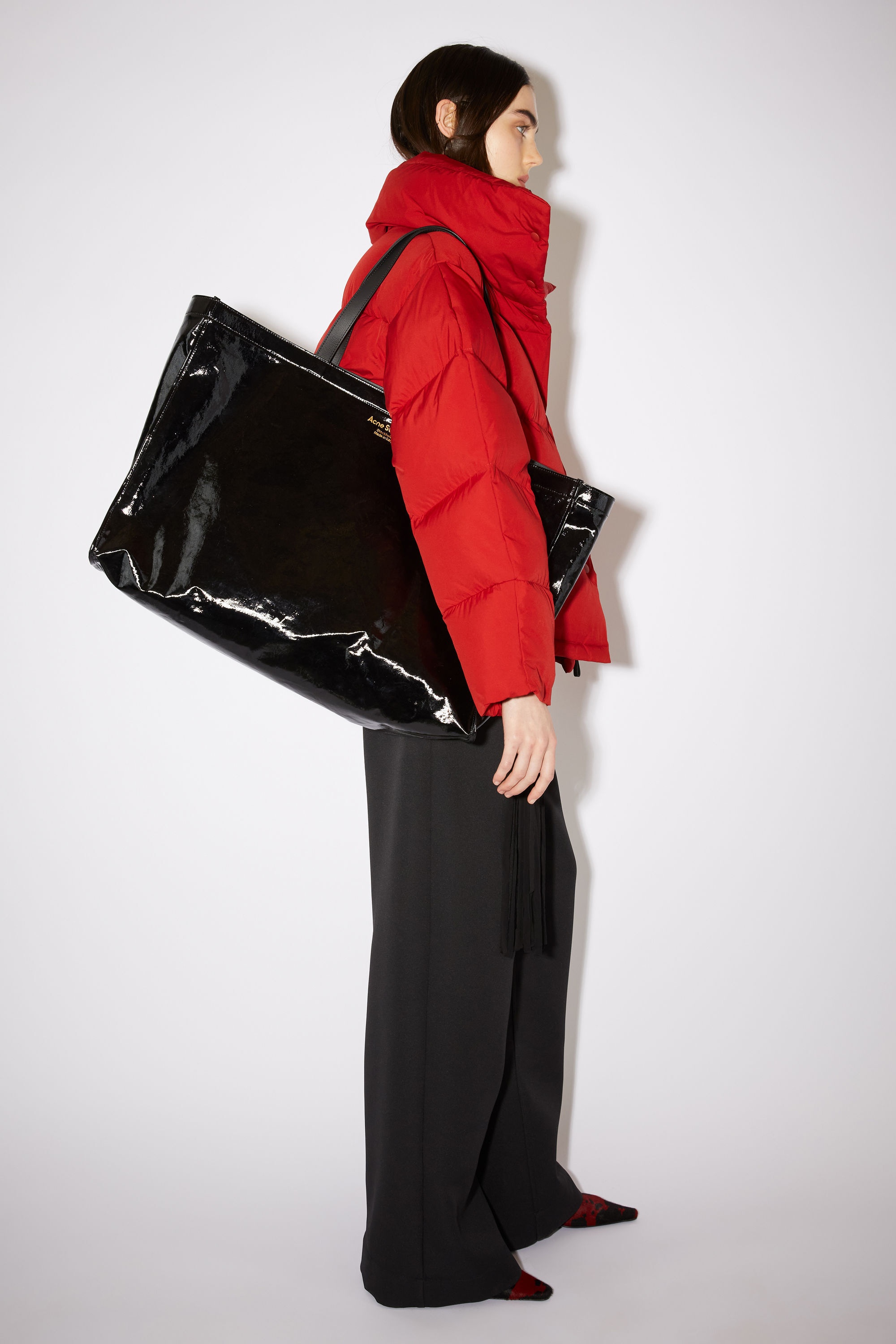 East-West tote bag - Black - 2