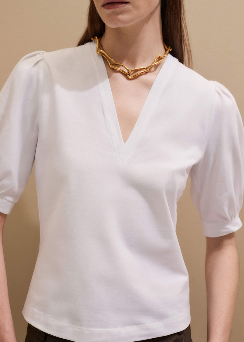 Feminine Sleeve Tee 4