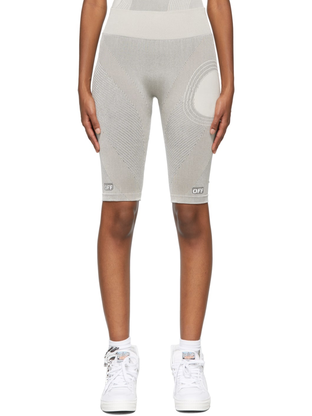 Grey Meteor Cycle Sport Shorts - 1