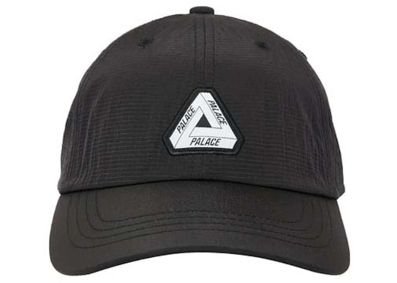 Palace Tri-Ferg Patch Shell 6-Panel (SS22) Black 1