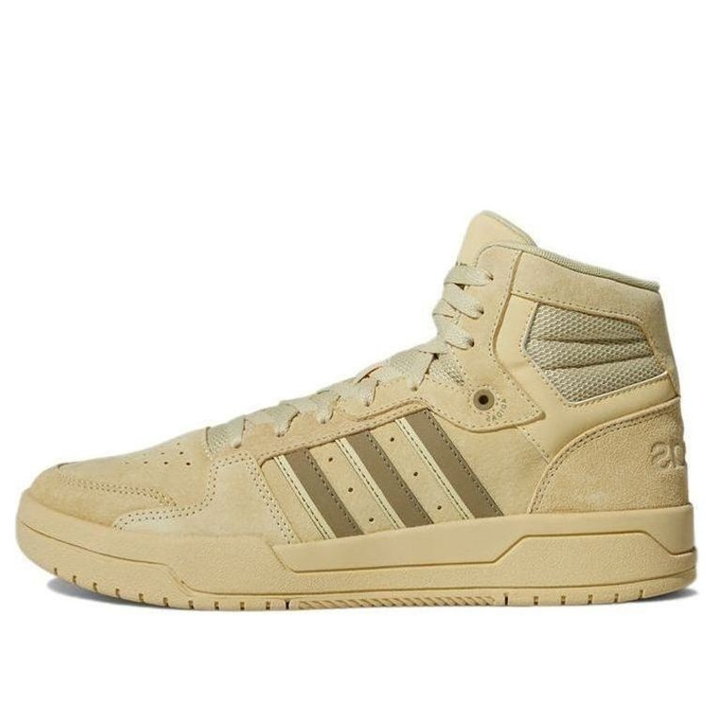 adidas neo Entrap Mid-Top Casual Skate Shoes Yellow Unisex GX4700 - 1