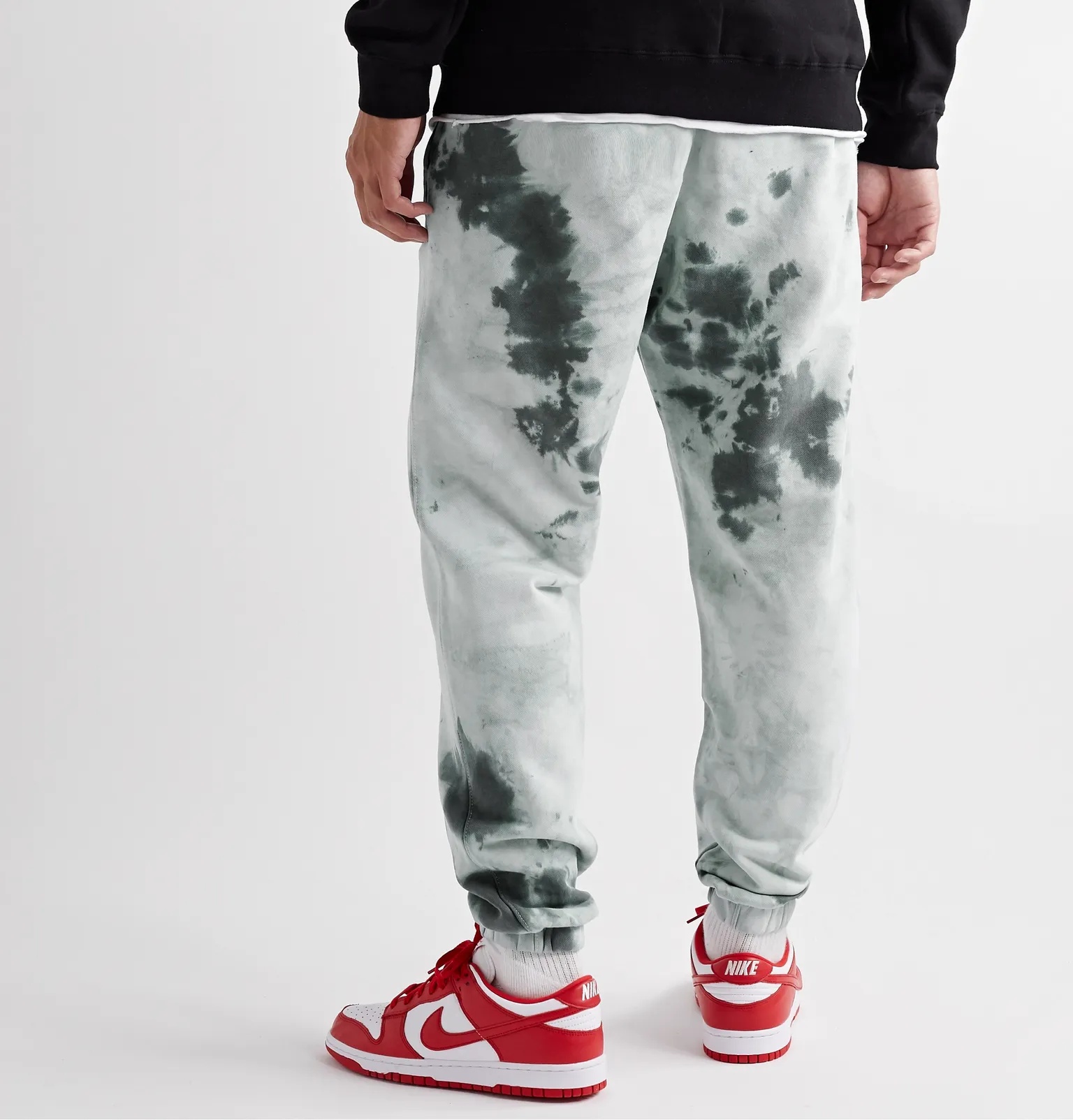 Sportswear Tie-Dyed Loopback Cotton-Blend Jersey Sweatpants - 4