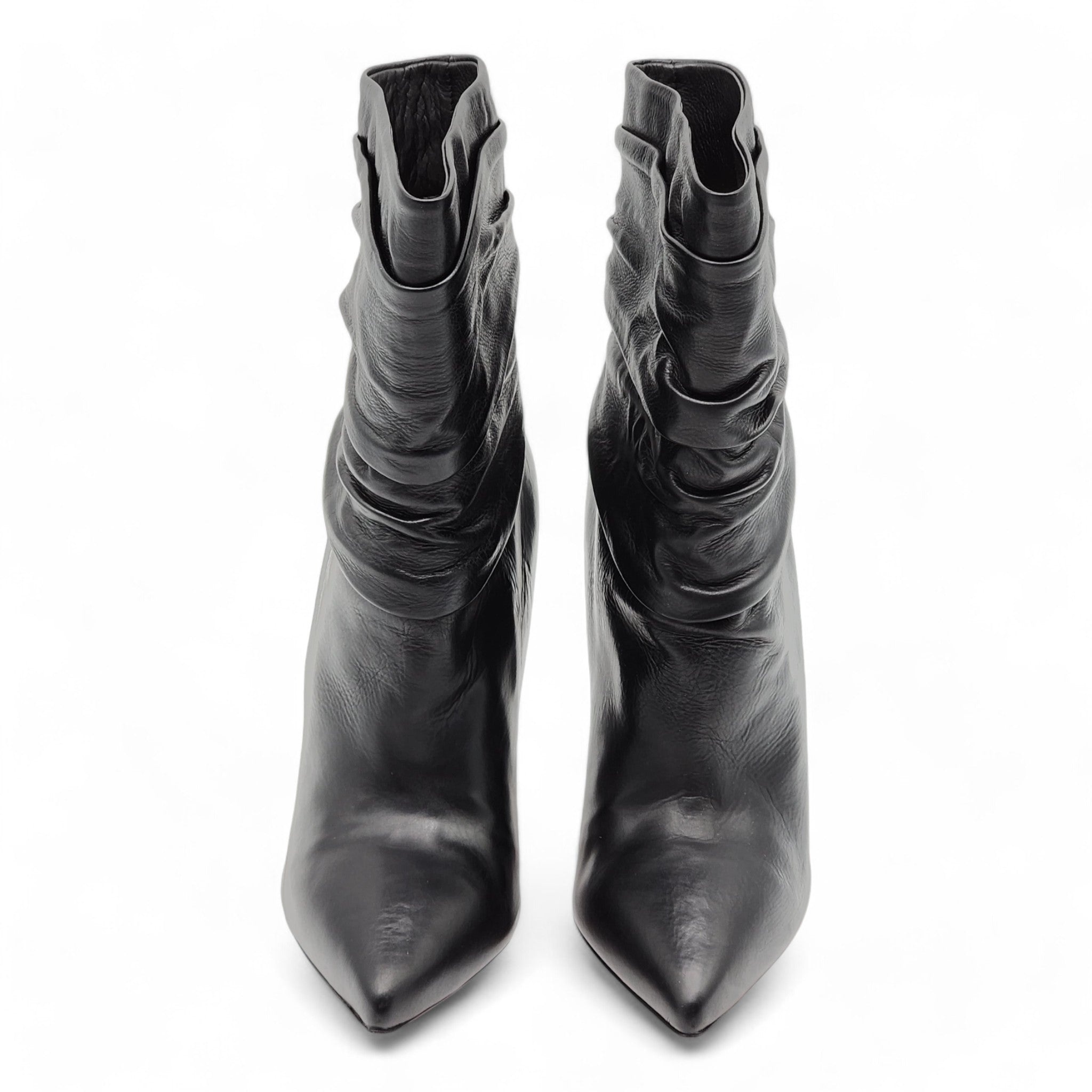 Christian Louboutin Ishtar 100mm Stiletto Boots - Leather - Black - 3