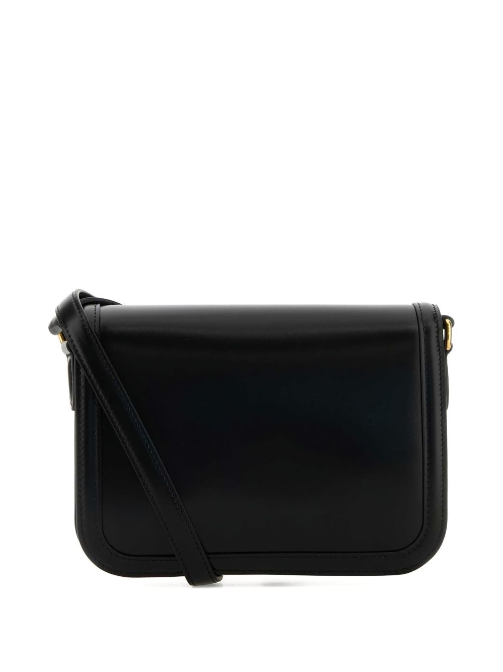 gold-tone logo shoulder bag - 2