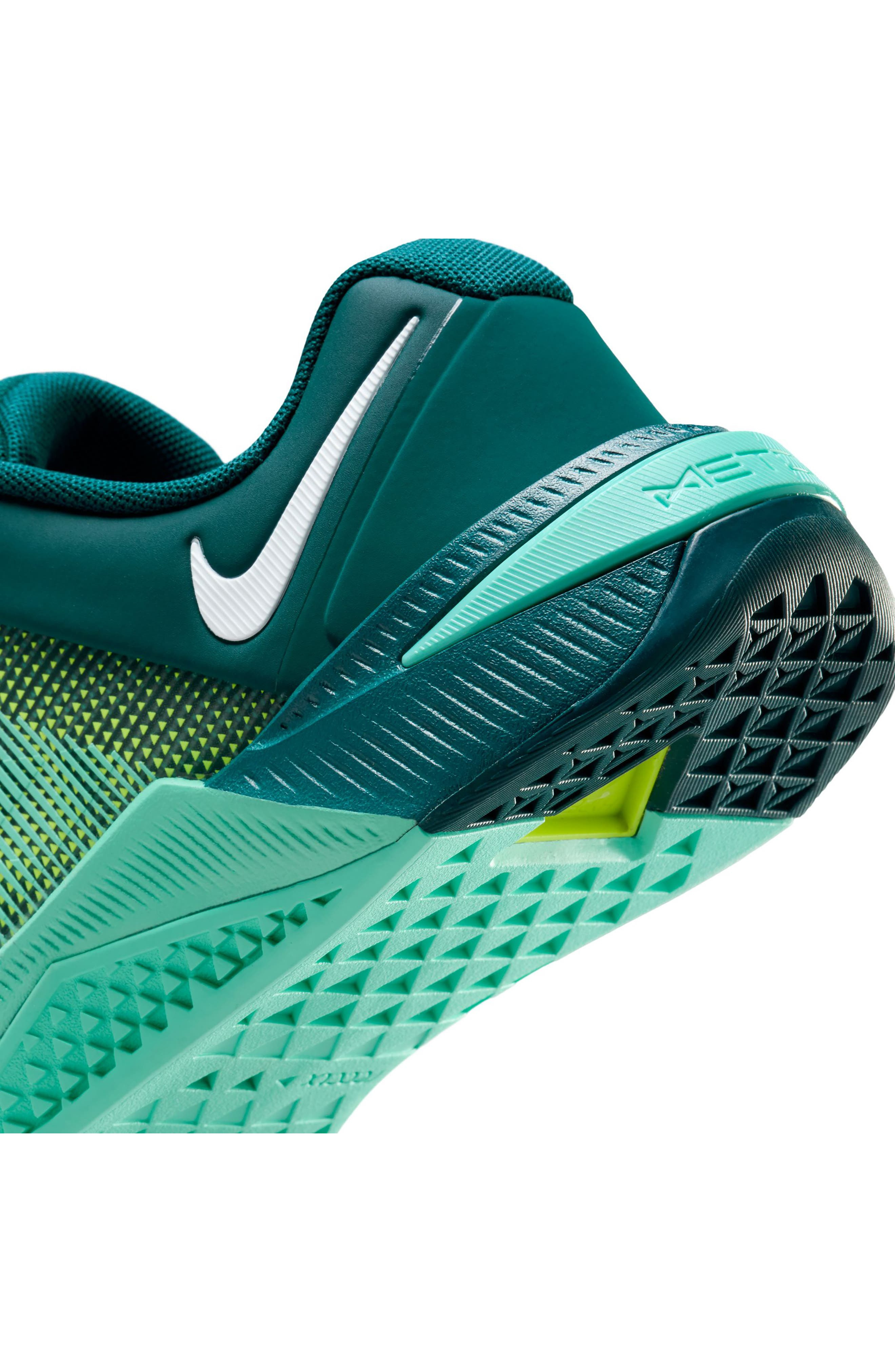 Nike Metcon 10 Training Shoe in Turquoise/White/Volt at Nordstrom - 8