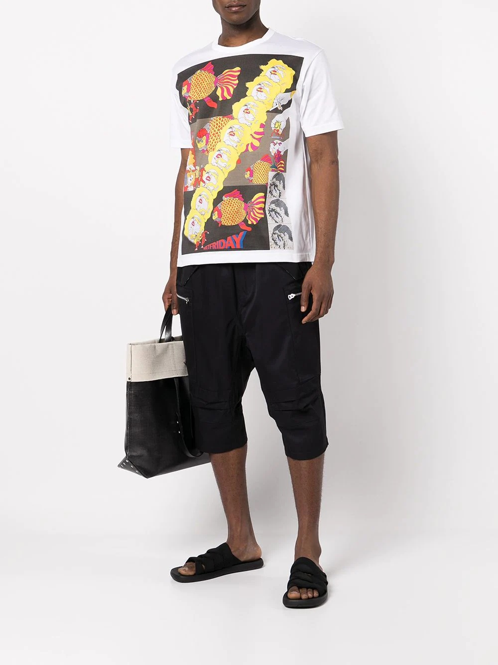 graphic-print cotton T-shirt - 2