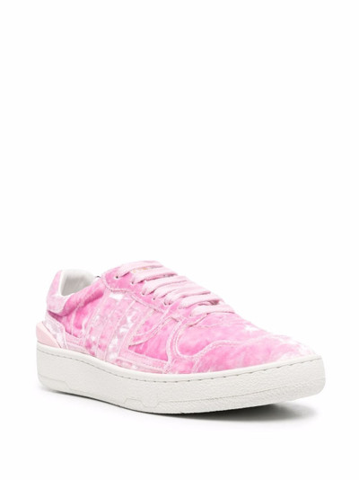 Lanvin low-top lace-up sneakers outlook