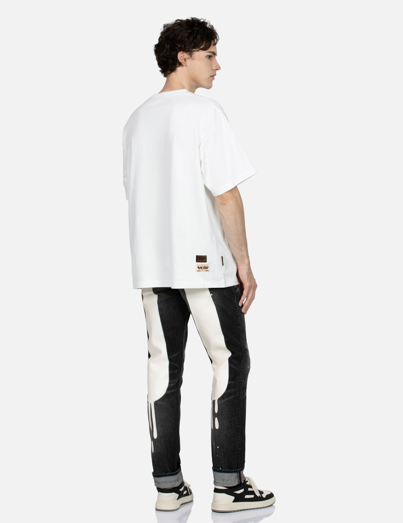 GRAFFITI DAICOCK PRINT CARROT FIT JEANS #2017 3