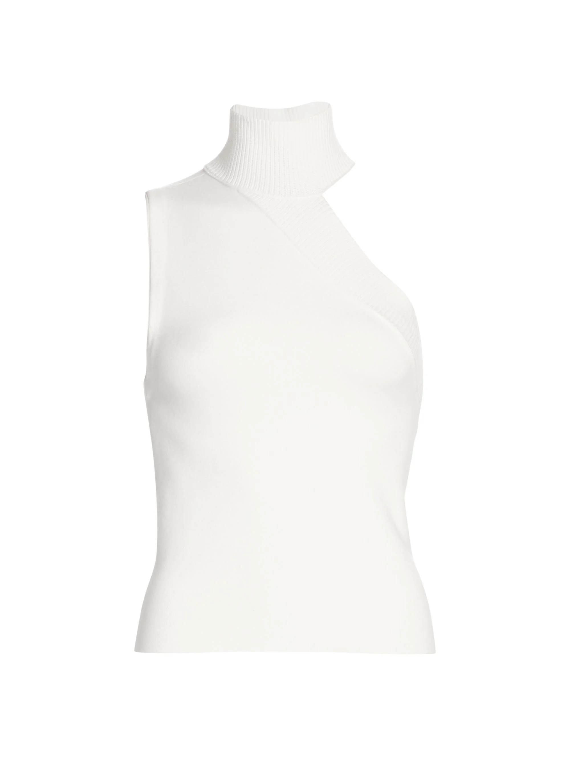 Women's Kiki Multi-Stitch Cutout Tank Top - White - 1
