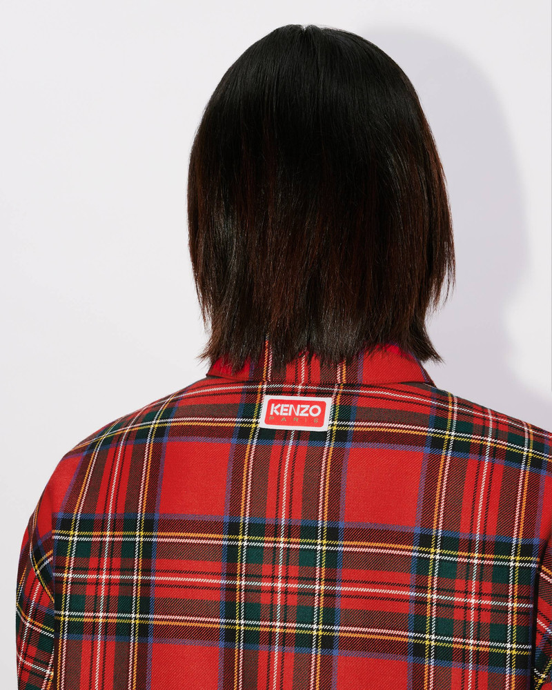 Checked wool shirt 8