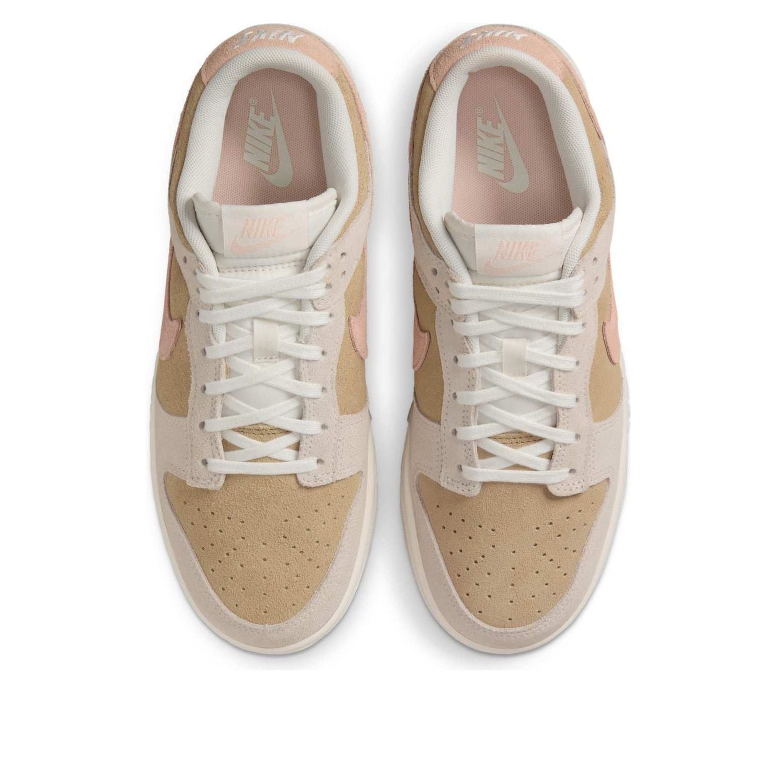 (WMNS) Nike Dunk Low Suede 'Phantom Washed Coral' IB4367-030 - 4