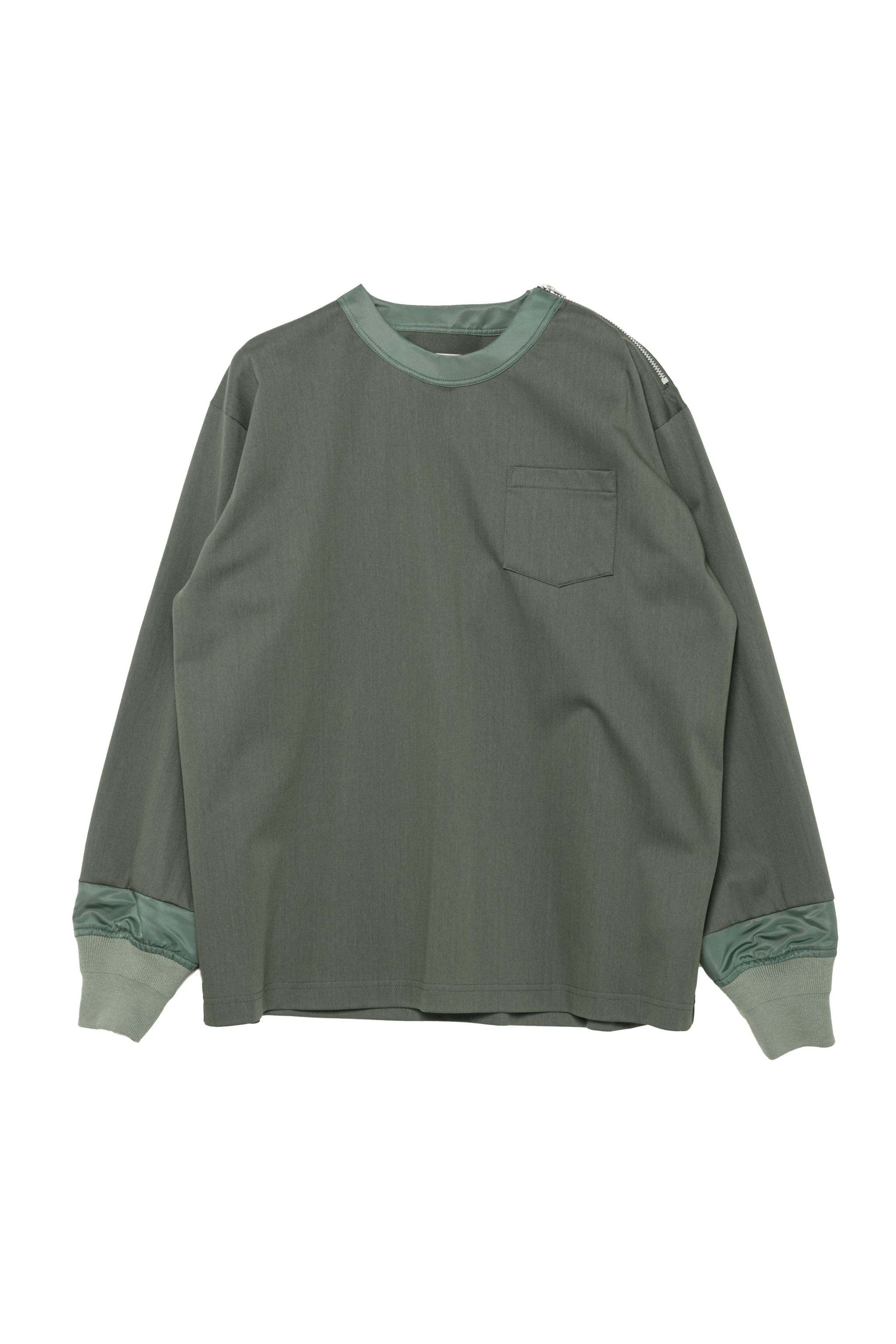 Cotton Jersey L/S T-Shirt - 1