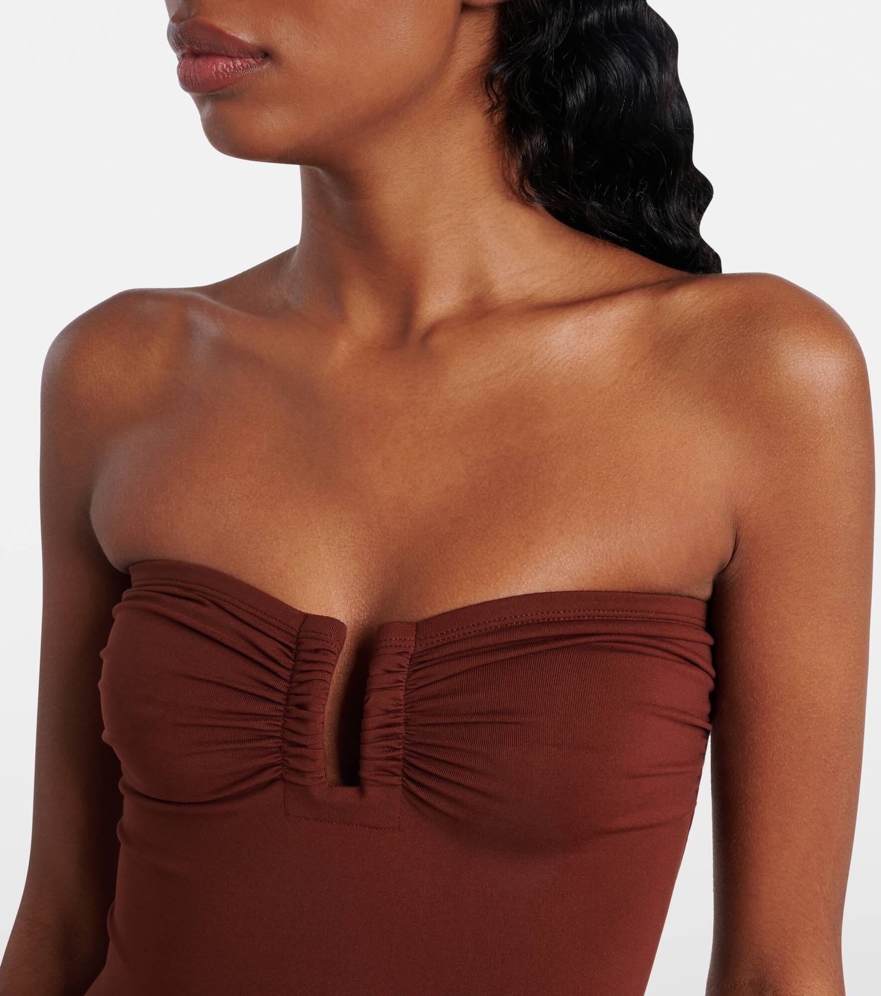 Cassiopee strapless swimsuit - 4