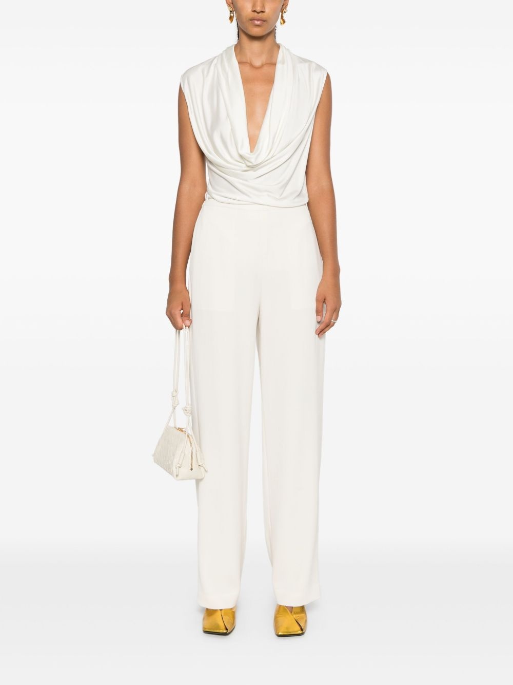 crepe trousers - 2