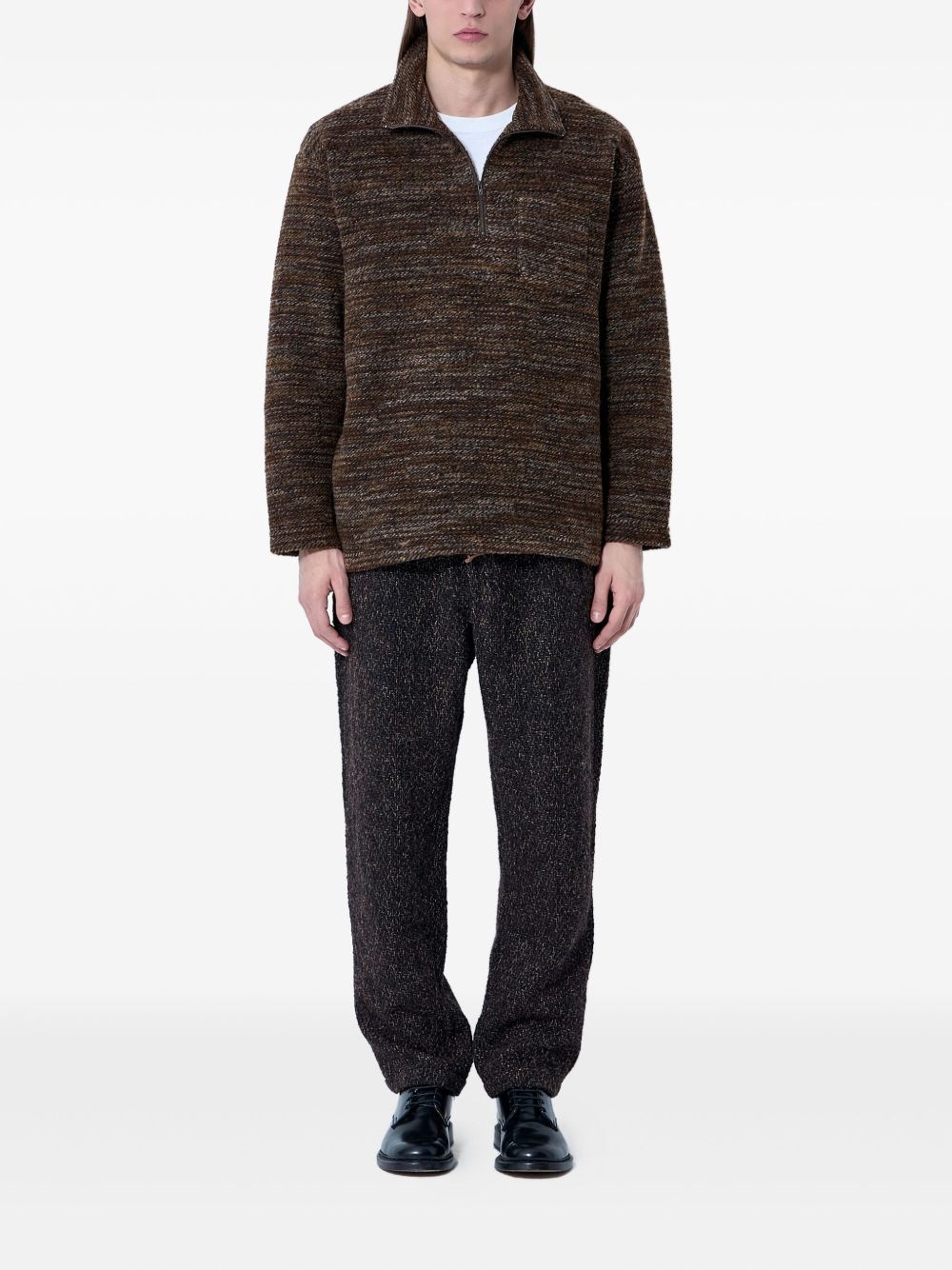 mélange-effect jumper - 2