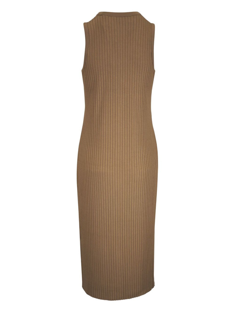 Vince ribbed button-front dress outlook