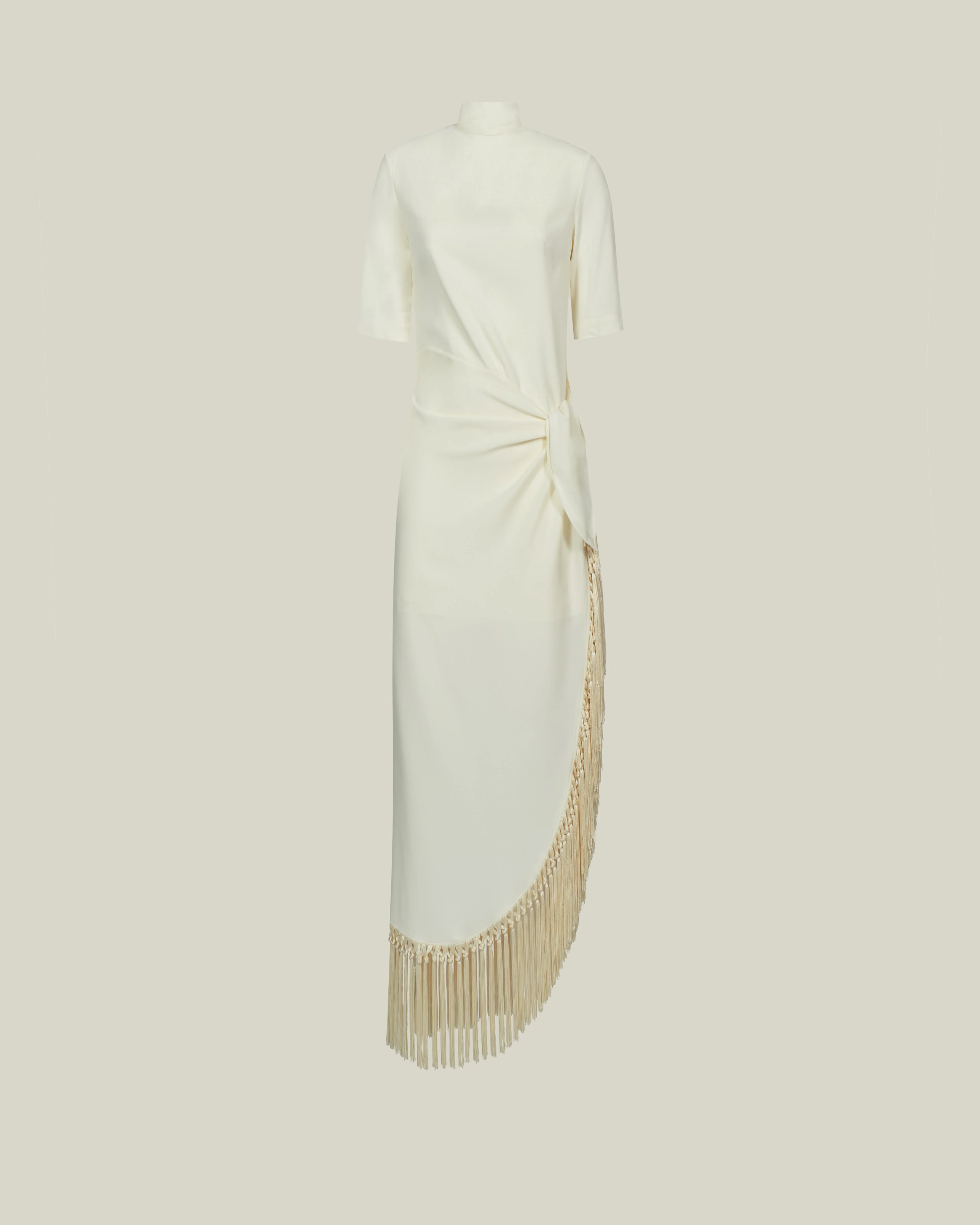 Athena Dress in Latte - 1