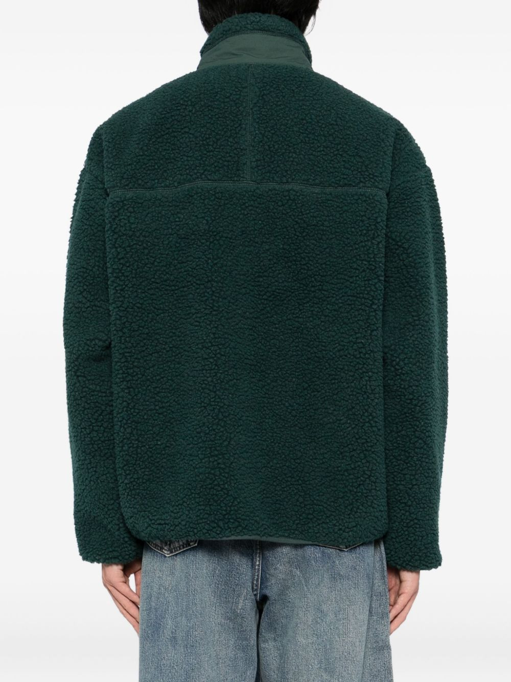 logo-embroidered jacket - 4