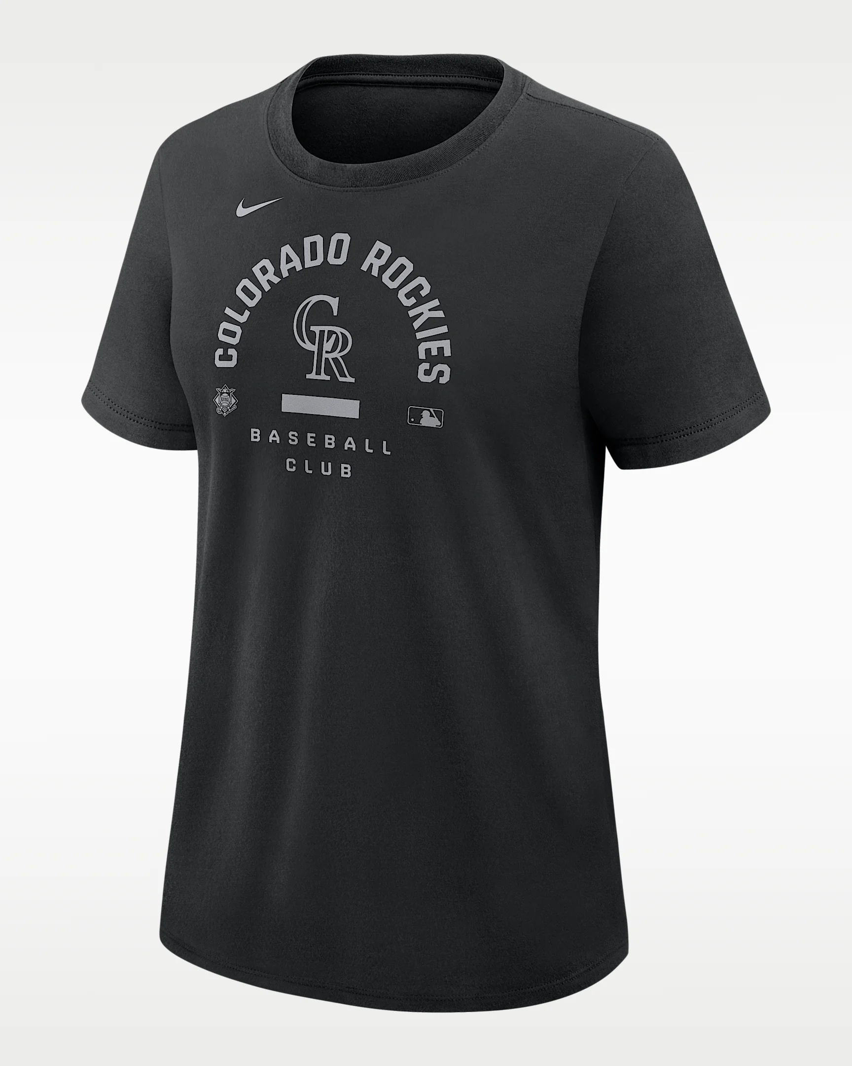Colorado Rockies Authentic Collection Early Work Women's Nike Dri-FIT MLB T-Shirt - 1