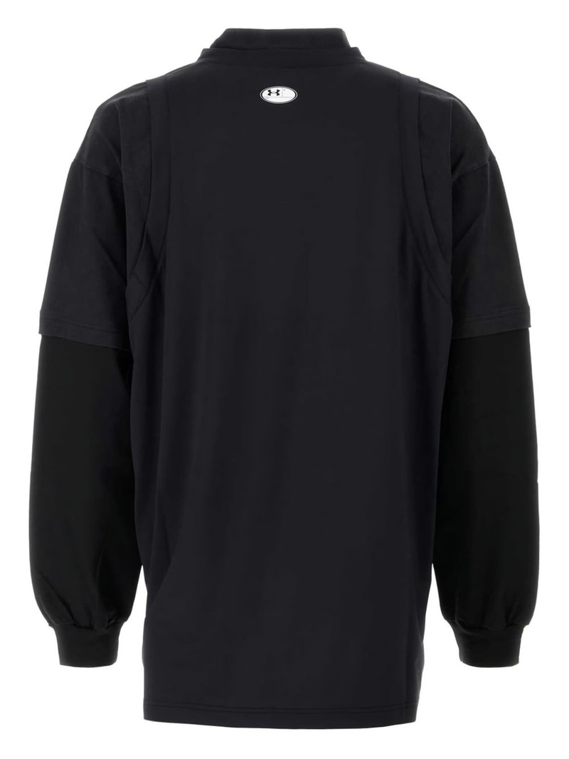 BALENCIAGA x Under Armour layered T-shirt outlook