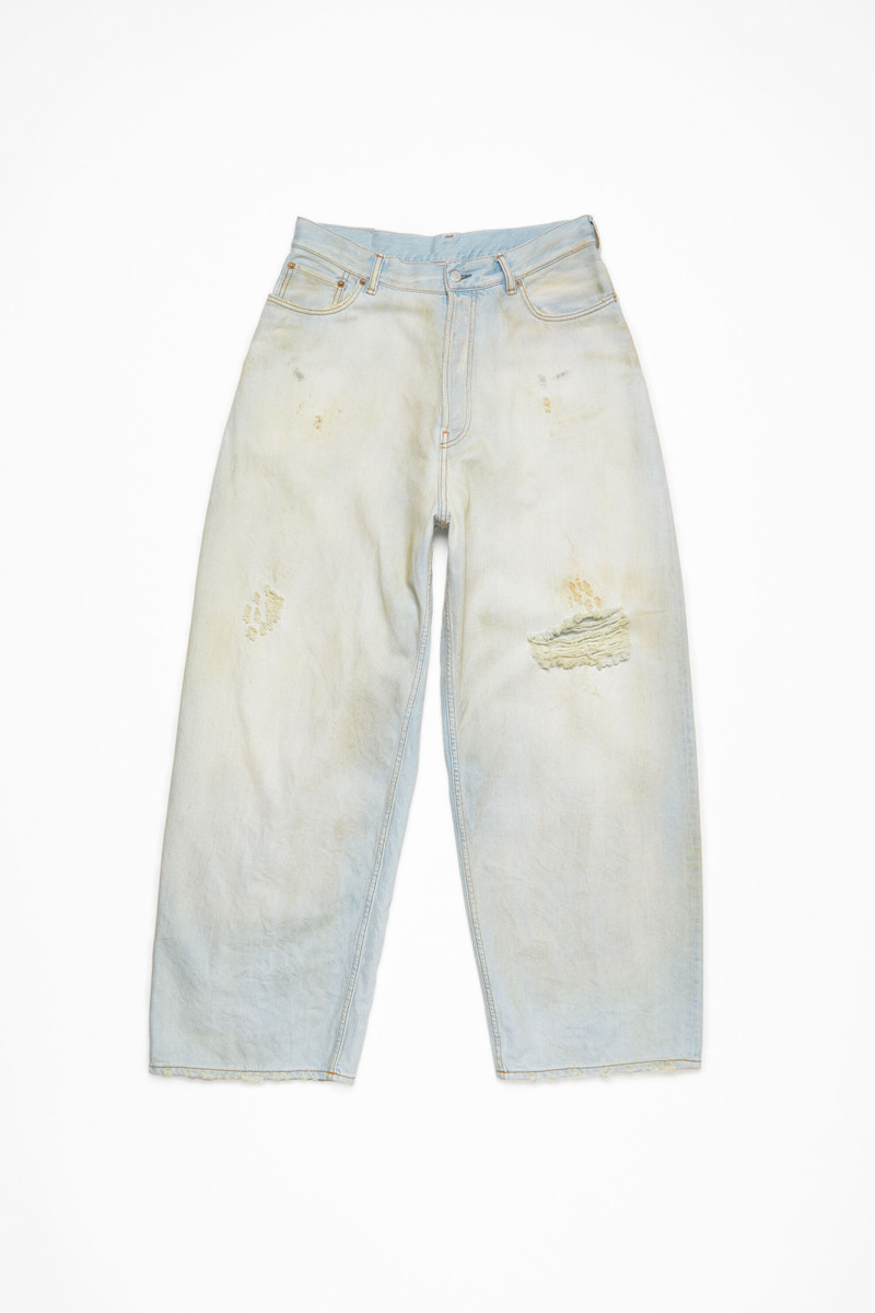 Loose fit jeans - 2023 - Light blue/white 1