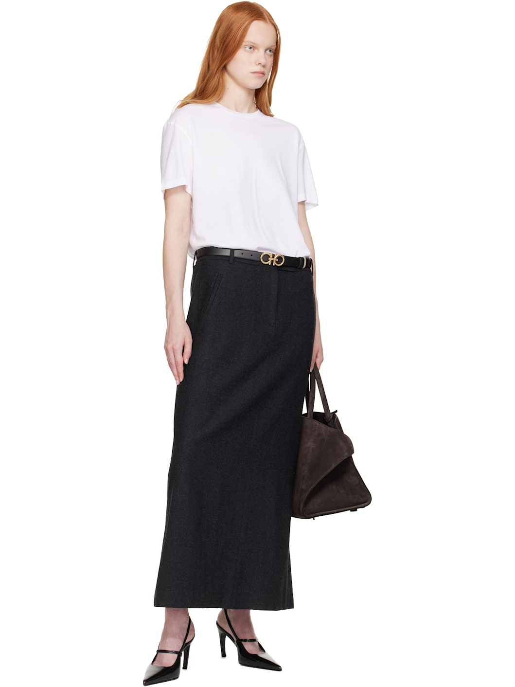 Navy & Black New Gancini Reversible Belt - 2