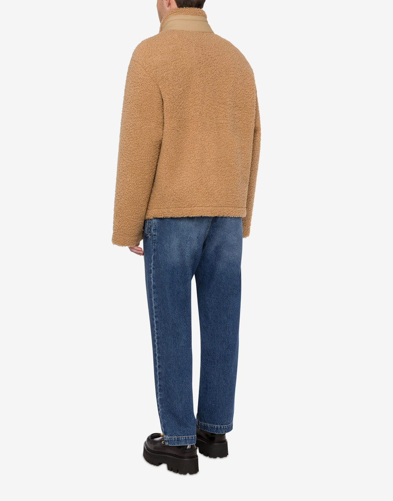 SOFT FABRIC JACKET WITH ZIP 3