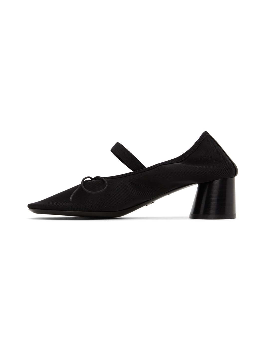 Black Glove Mary Jane Ballet Heels - 3